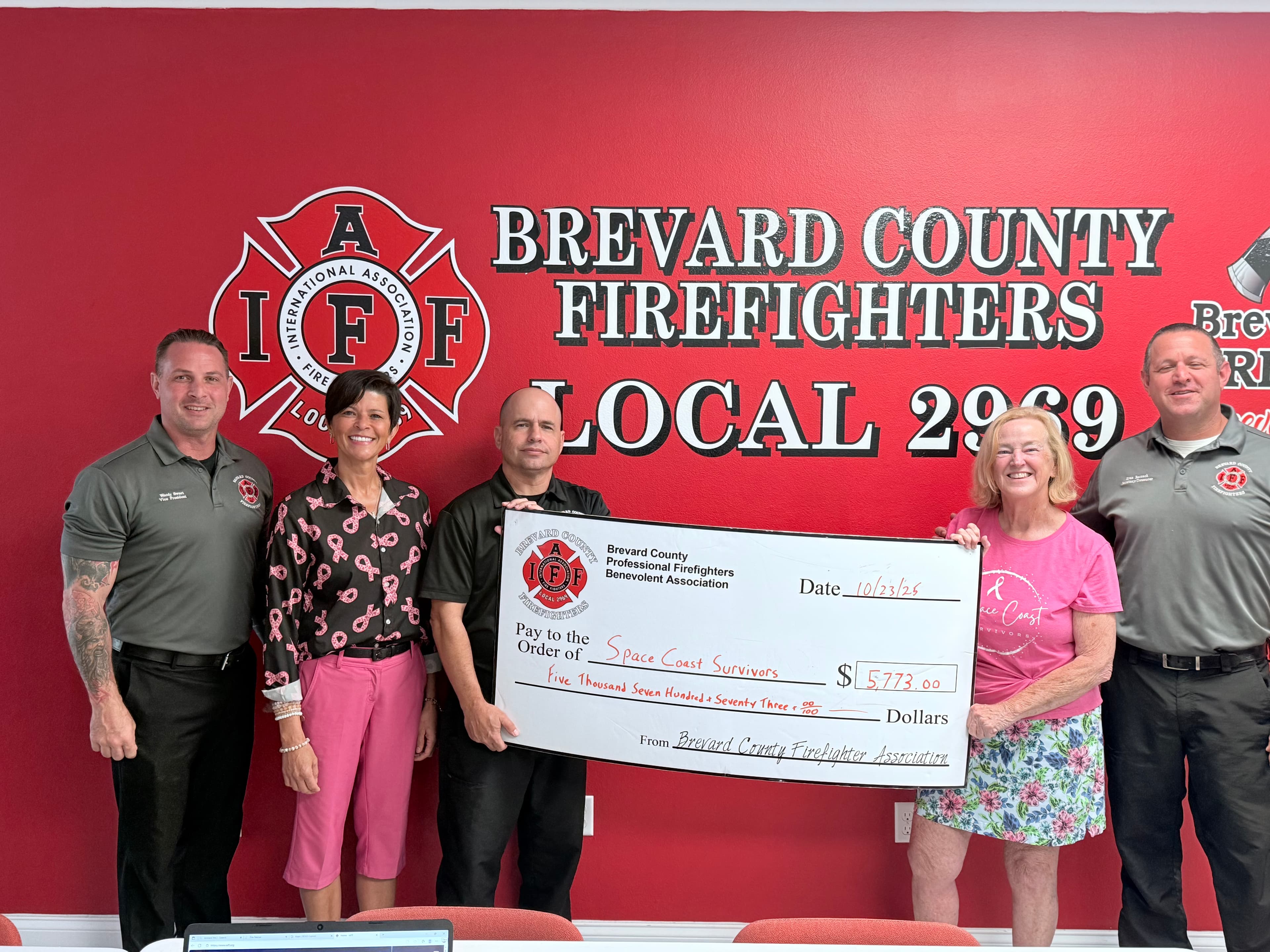 Firefighters Donation