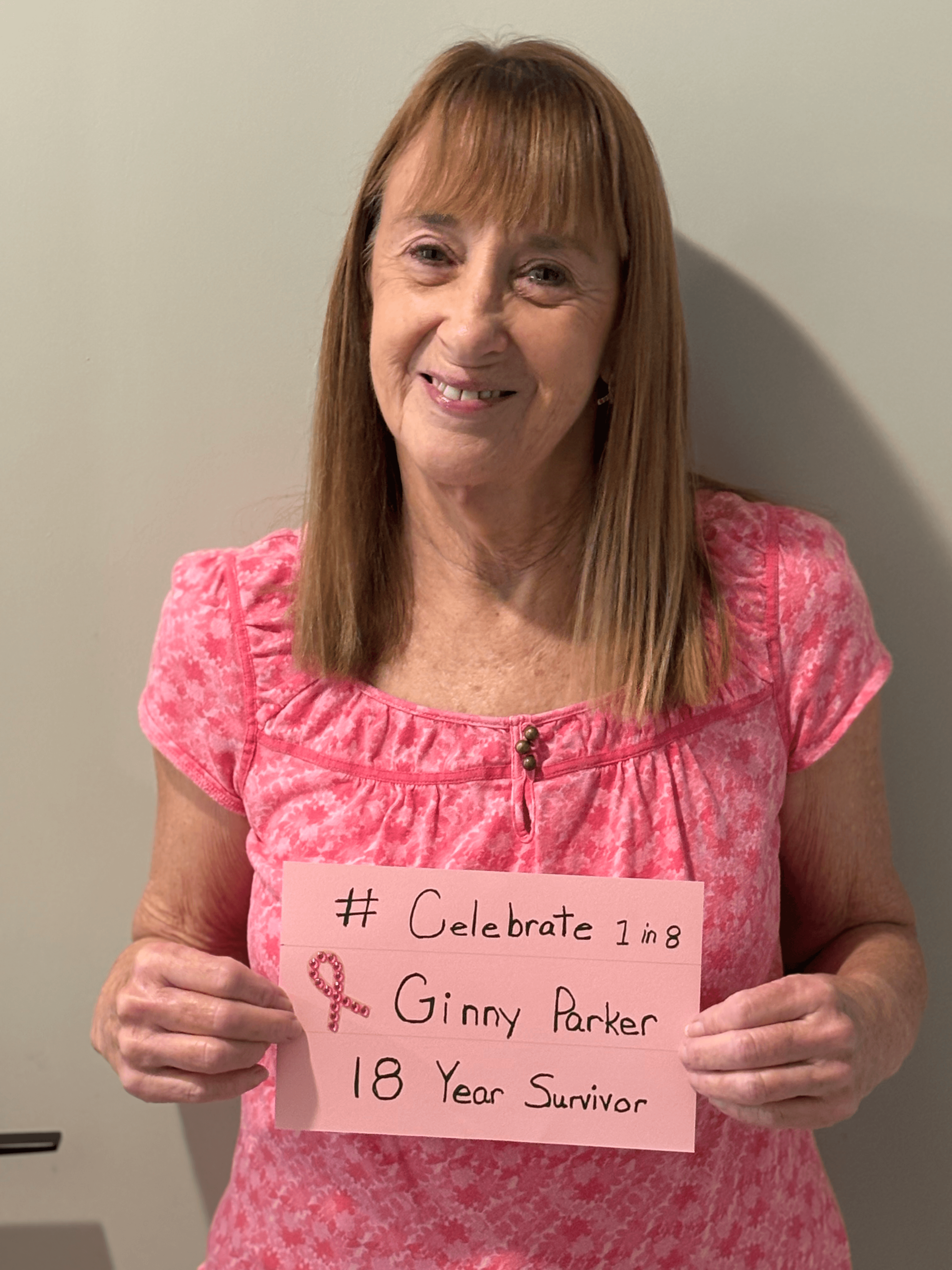 Ginny Parker — 18 year survivor